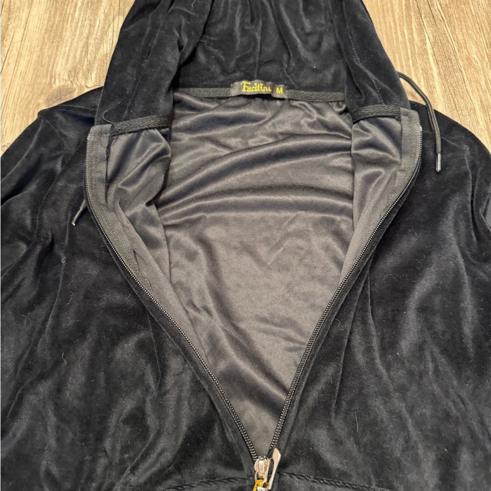 NWT Facitisu Velvet Zip-Up Women’s Jacket - Picture 7 of 13